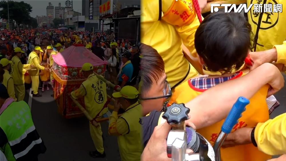 影／粉紅超跑為攜帶氧氣瓶孩童改道　四年前白沙屯媽祖也曾為他加持賜福's story cover image
