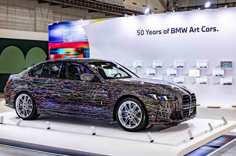 鏡車焦點／台灣限定款BMW Art Car登場：這台M3裡面有山路和夕陽！'s story cover image